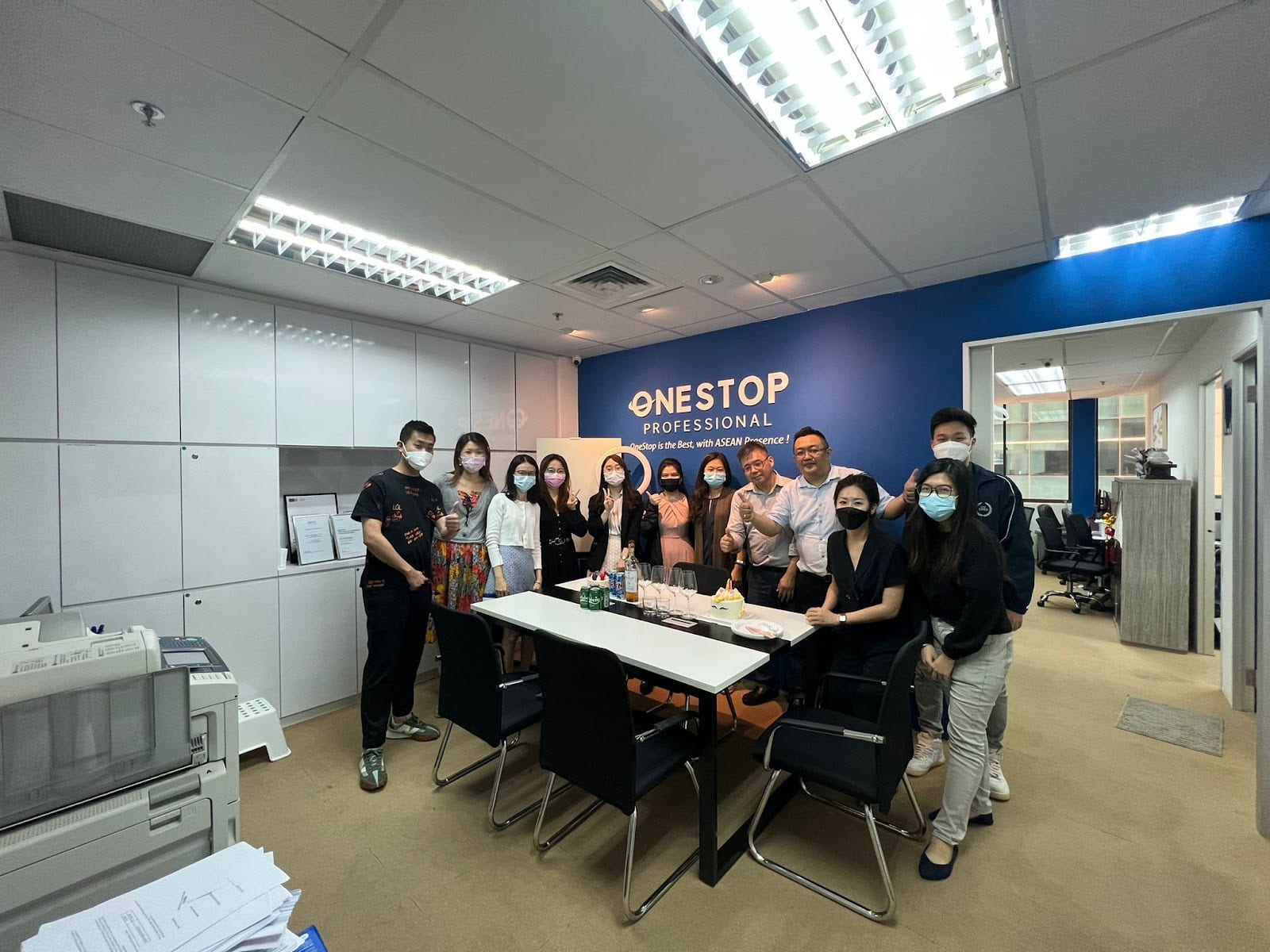 OneStop Professional Services office consultation space at International Plaza Tanjong Pagar